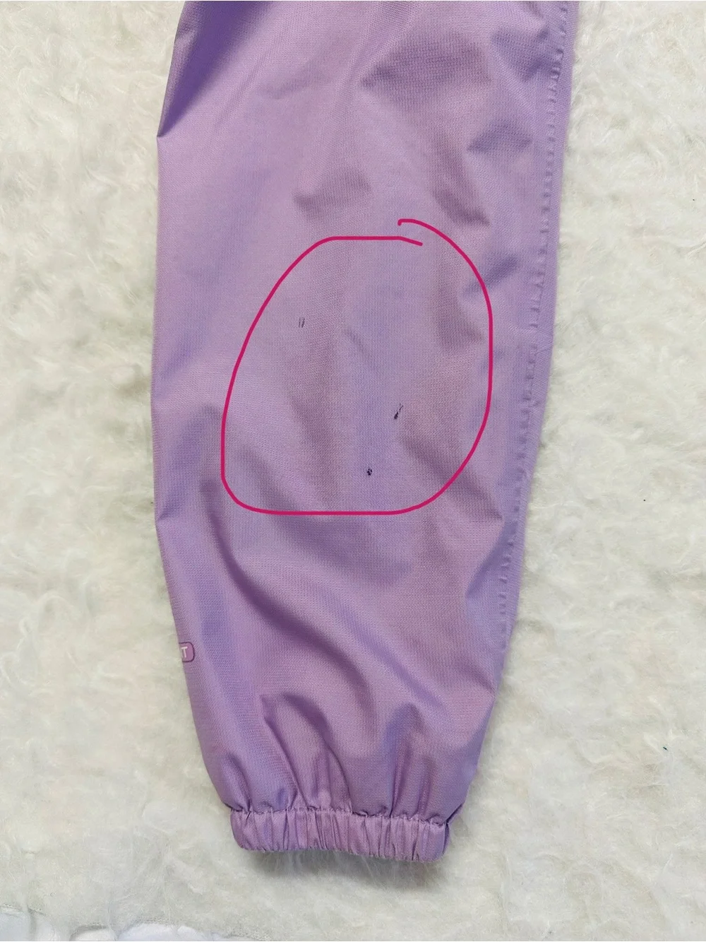 The North Face Lilac Hooded Shell Jacket
